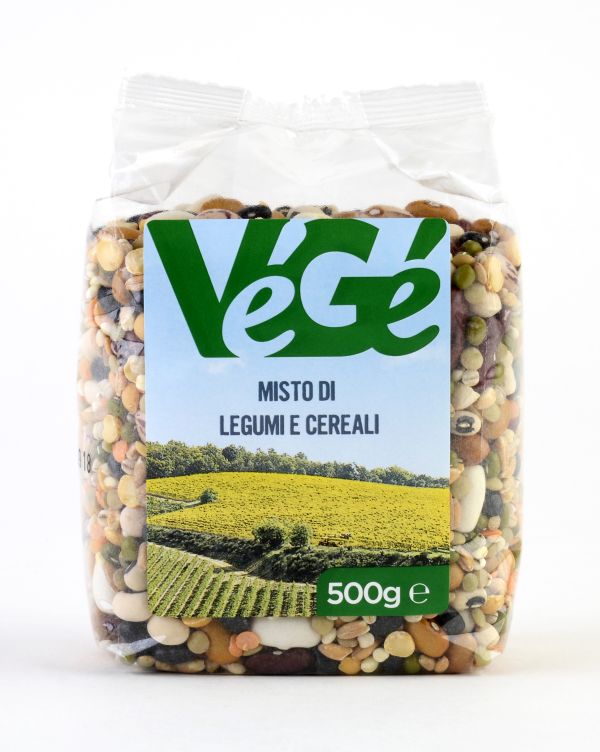 Misto legumi e cereali Vegé GDO (Grande Distribuzione Organizzata)