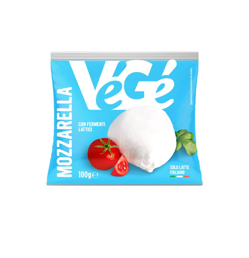 Mozzarella confezionata Vegé GDO (Grande Distribuzione Organizzata)