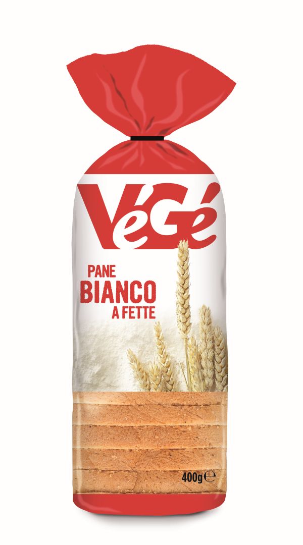 Pane bianco a fette Vegé GDO (Grande Distribuzione Organizzata)