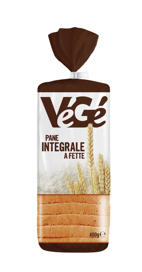 Pane integrale a fette Vegé GDO (Grande Distribuzione Organizzata)