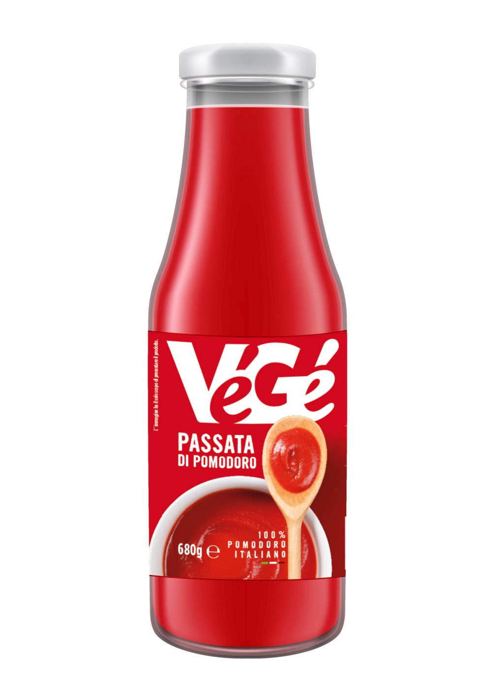 Passata di pomodoro in barattolo Vegé GDO (Grande Distribuzione Organizzata)