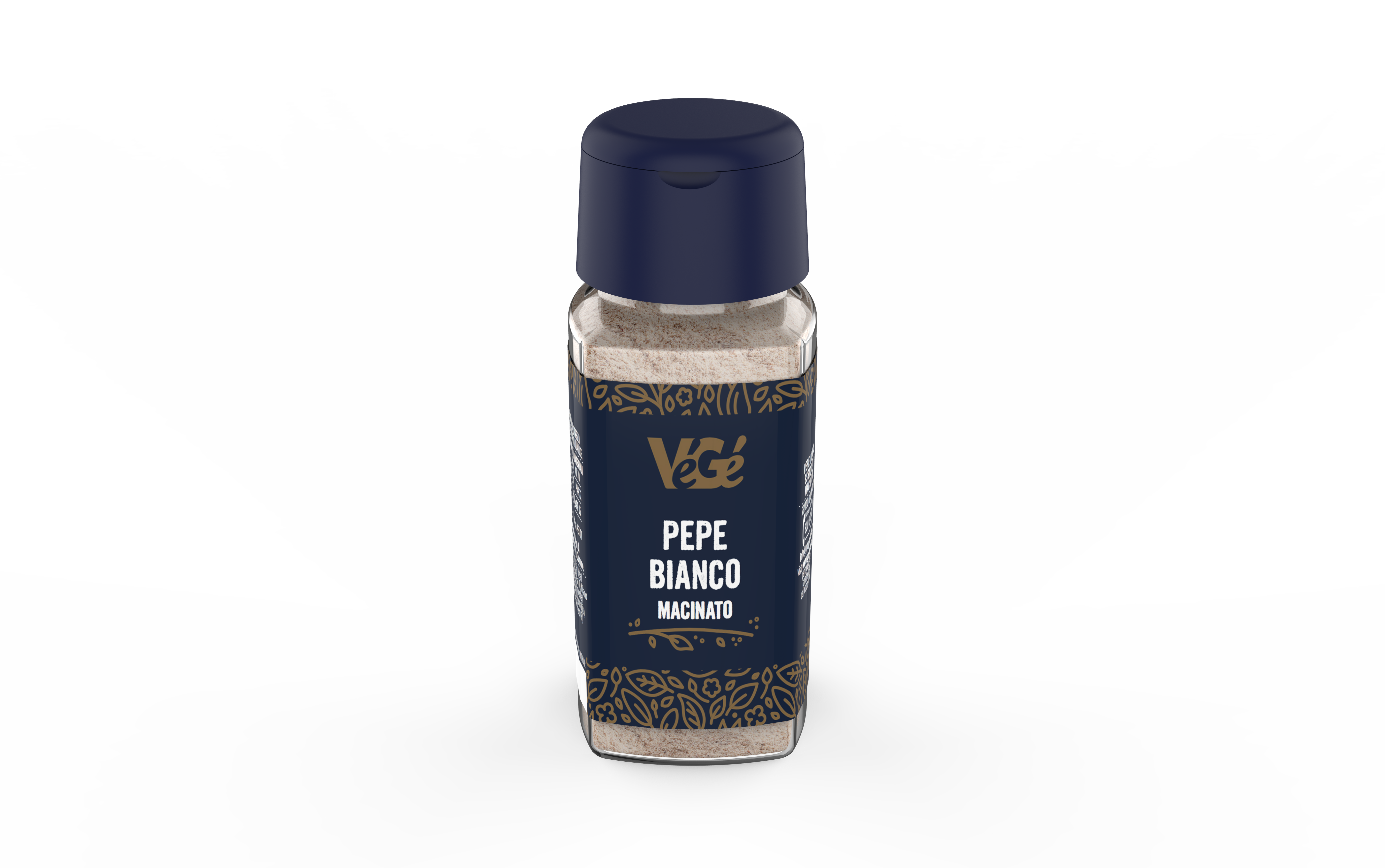 Pepe bianco macinato Vegé GDO (Grande Distribuzione Organizzata)