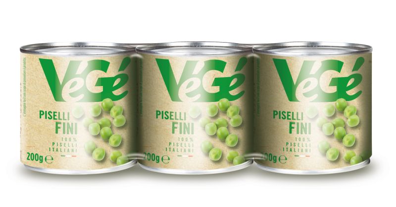 Piselli fini 200 g Vegé GDO (Grande Distribuzione Organizzata)