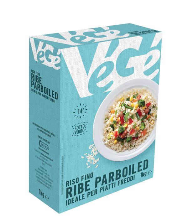 Riso fino ribe parboiled Vegé GDO (Grande Distribuzione Organizzata)