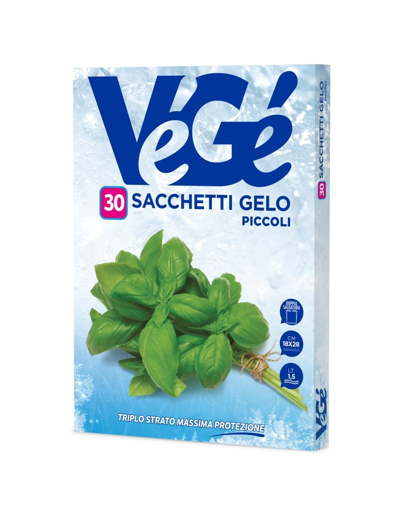 Sacchetti gelo piccoli 30 pezzi Vegé GDO (Grande Distribuzione Organizzata)