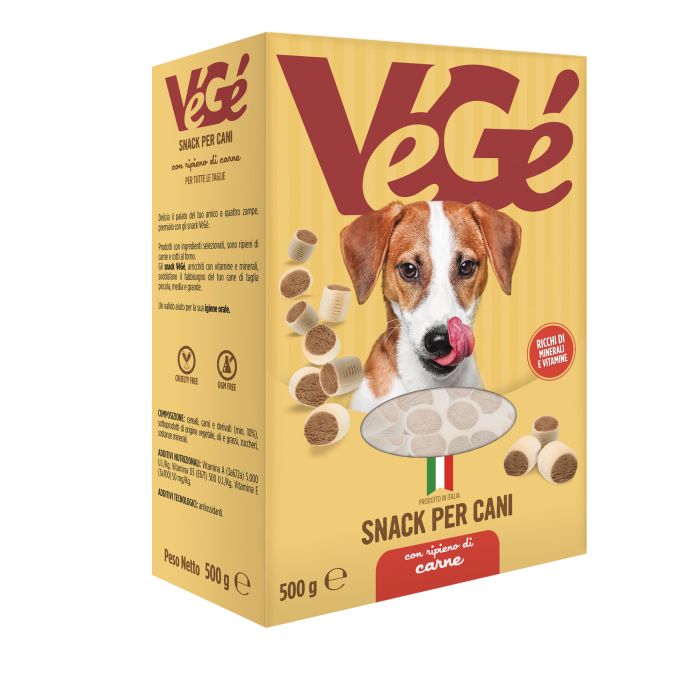 Snack per cani Vegé GDO (Grande Distribuzione Organizzata)