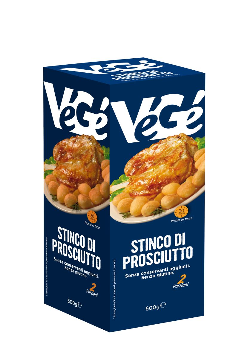 Stinco di prosciutto Vegé GDO (Grande Distribuzione Organizzata)