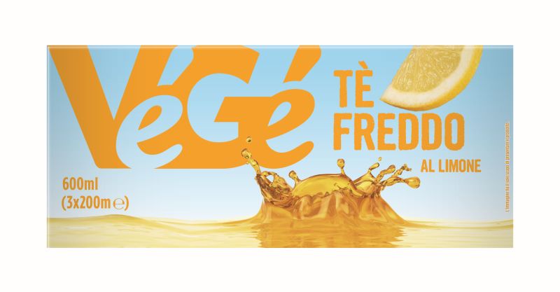 Tè freddo al limone Vegé GDO (Grande Distribuzione Organizzata)