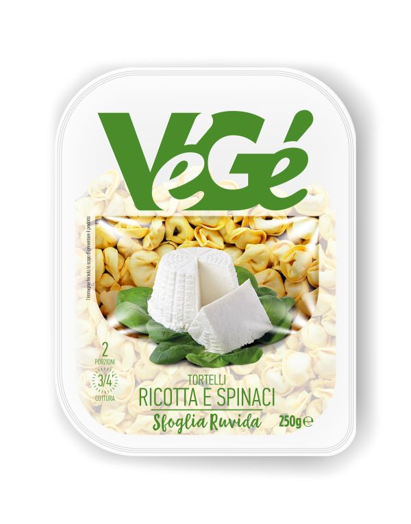 Tortellini ricotta e spinaci Vegé GDO (Grande Distribuzione Organizzata)