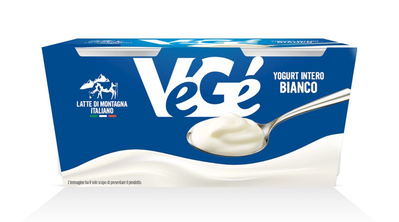 Yogurt intero bianco Vegé GDO (Grande Distribuzione Organizzata)